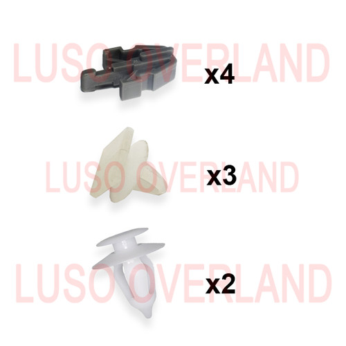 MITSUBISHI - MONTERO - Gen 3 (2001-2006) - Clips - Luso Overland