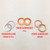 MONTERO Gen 1, 2, 2.5, 3; SPORT - Driveline Service Crush Washer Set