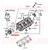 MONTERO Gen 1, 2 - Distributor Housing O-Ring (MD096909)