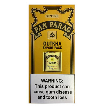 does pan parag have tobacco Yellow PanParag Gutkha including its potential to harm oral and overall health. Feel the amazing taste of