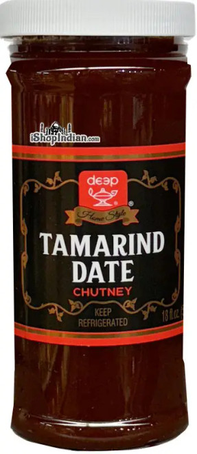 Deep Tamarind Chutney is a sweet and tangy Indian condiment made primarily from tamarind pulp, sugar, and traditional spices. It’s widely used in chaat, samosas, pakoras, and street-style snacks.

Perfect product for your IndianOnlineGrocery.com customers who buy pani puri kits, papdi chaat, samosa, or frozen snacks.