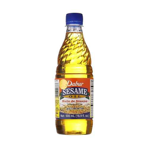 Dabur Sesame Oil from Sesame Seed, Till Oil, Gingelly Oil (1 Litre)-Indian Grocery,USA