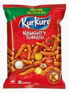 Kurkure-Naughty Tomato - 61gms - Indian Grocery,Namkeen,USA