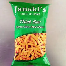Janaki Snacks-thick sev 7OZ-Indian Snacks,Namkeen,USA