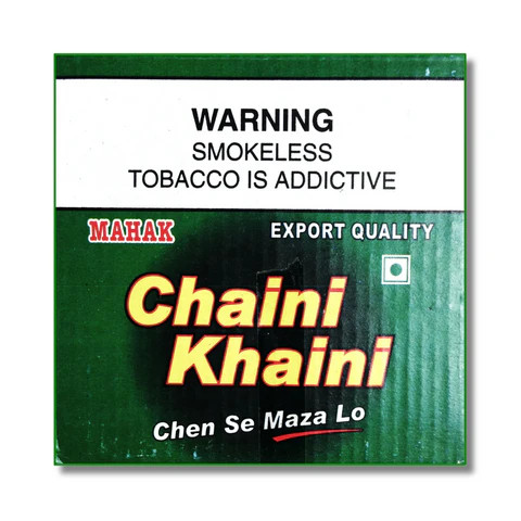 Chaini Khaini Filter Pouch Chewing Tobacco is a premium-quality smokeless tobacco product crafted for a smooth and consistent experience. Packed in convenient filter pouches, it offers controlled portions, easy handling, and reduced mess. Known for its balanced strength and traditional flavor profile, this product is suitable for experienced adult consumers seeking authentic khaini-style chewing tobacco.