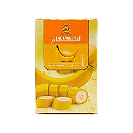 Al Fakher Shisha Tobacco | Premium Flavored Hookah (10x50gms)-Banana Export quality USA