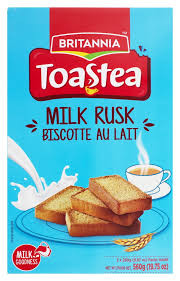Britannia Milk Rusk 207gms:- Indian snacks,Indian Grocery,USA