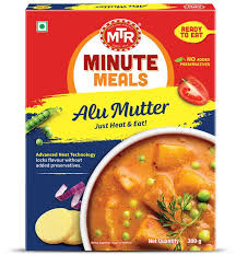 MTR Aloo Matar (Ready-to-Eat)-Indian Grocery,ready to eat, USA