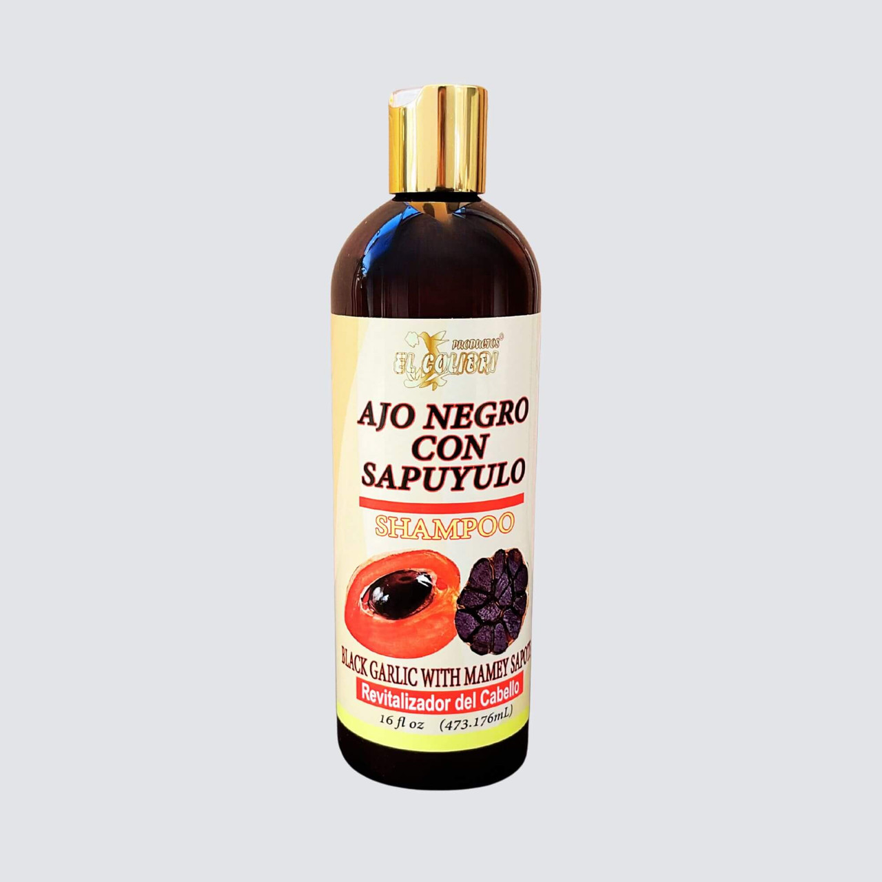 Shampoo Ajo Negro Con Sapuyulo | Black Garlic with Mamey Sapote 16