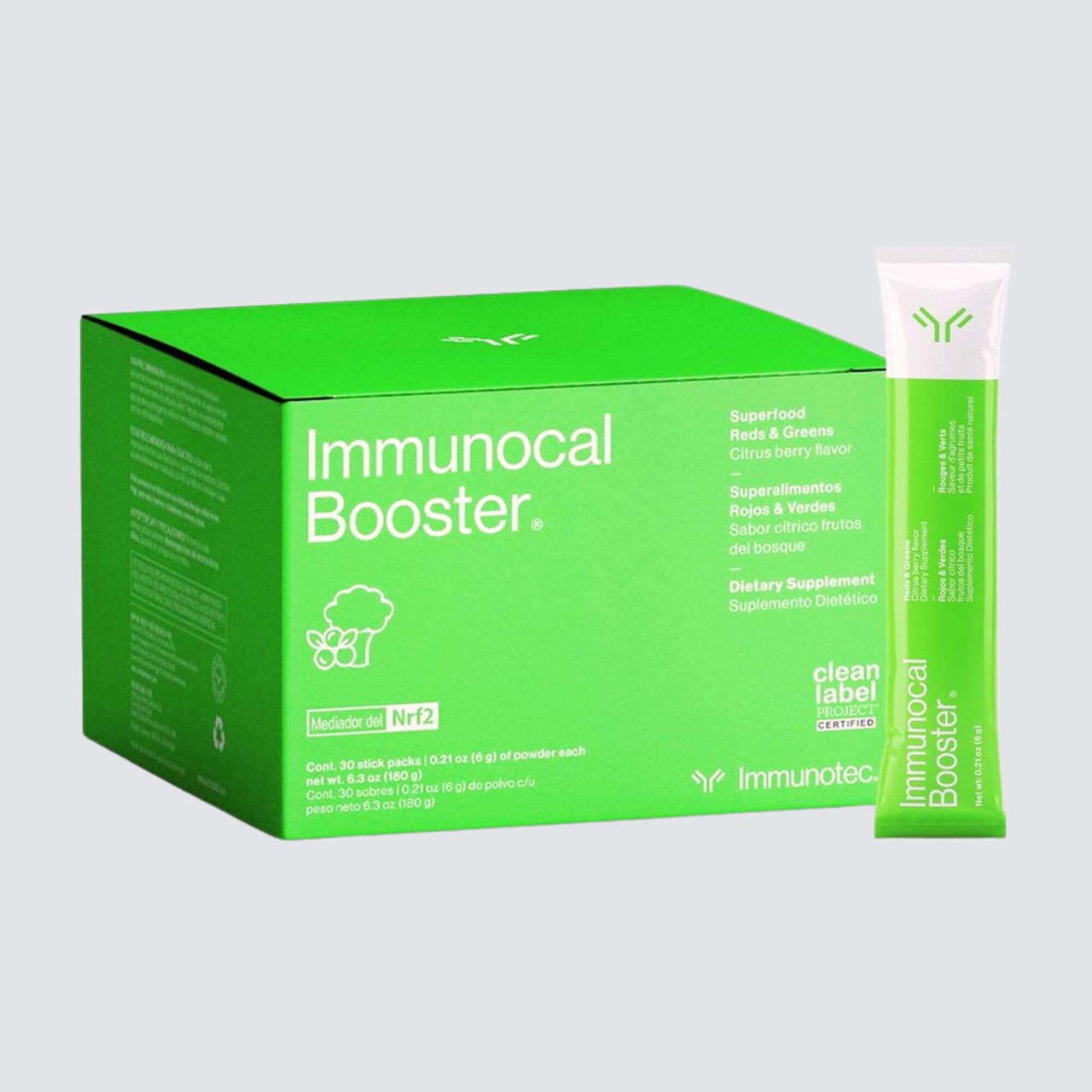 Immunocal Booster Green – Superfood Antioxidant Blend with 50+