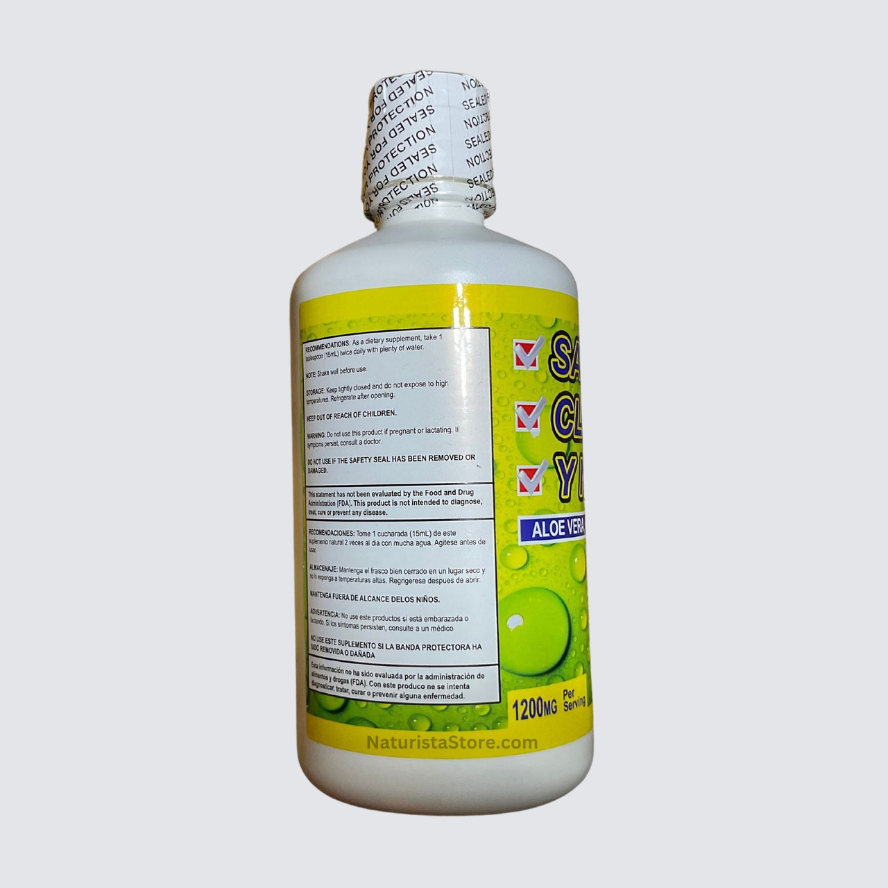 substitute aloe vera gel NaturSense 12oz - 99% Organic Aloe Vera Gel main image 0