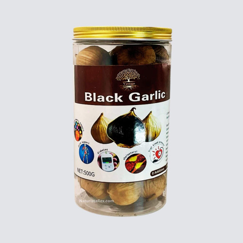 Vastago Whole BlackGarlic (Ajo-Negro) Natural Superfood 120 Days Fermented  500G