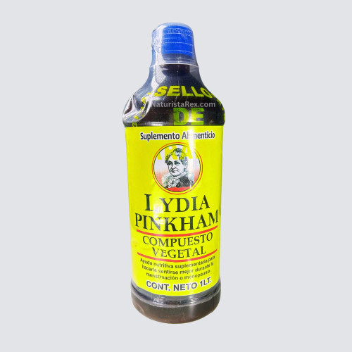 Pro Naturals LYDIA PINKHAM Compuesto Vegetal 100% Natural Tonic Drink Juice 33 Oz (1LT)