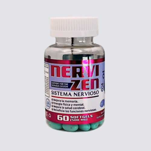 Nervi-Zen Nervous System Support 60 Softgels 500Mg