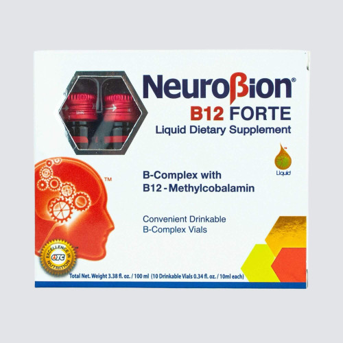 NeuroBion B12 Forte 10 Vials Liquid Dietary Supplement