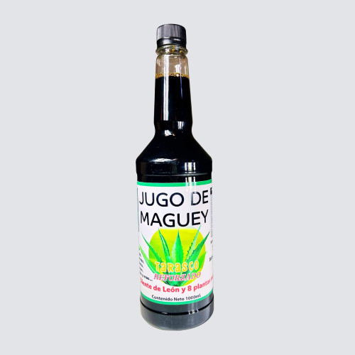 Los Tarascos Jugo De Maguey Tarasco Reforzado Diente de Leo y 8 Plantas Mas 33 oz (1 LT) Tonic Drink Juice