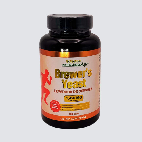 Naturalisimo Life Brewers Yeast Dietary Supplement 100 Capsules