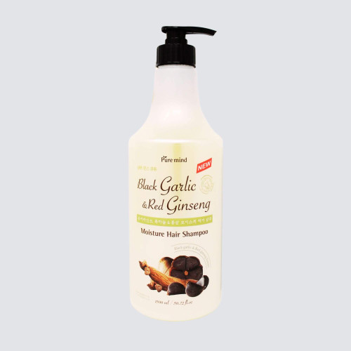 Pure Mind Black Garlic & Red Ginseng Moisture Hair Shampoo 1500ml (50.72fl.oz)