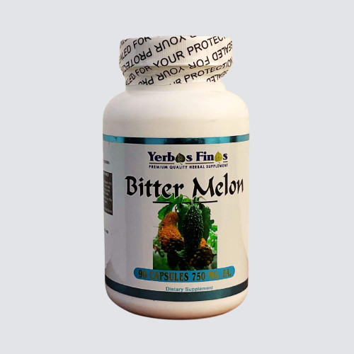 Yerbas Finas Bitter Melon | 90 Capsules Dietary Supplements (750 mg. ea.)