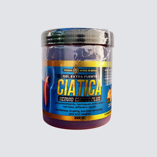 Tierra Naturaleza Gel Extra Fuerte CIATICA Nervio Ciático Plus 250g 8.8oz Balm