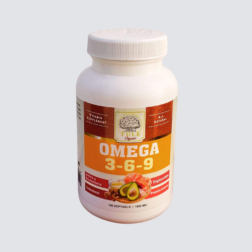Tule Organic Omega 3-6-9 | 100 Softgels (1800 mg per serving)