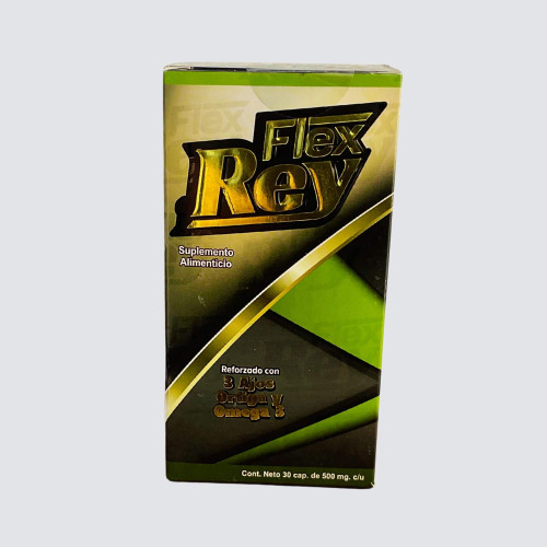 La Fuerza Verde Flex rey | Dietary Supplement | 30 Capsules (500 mg.)