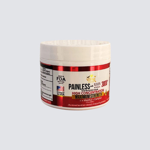 Painless with 3000+ High Concentration Maximum Strength