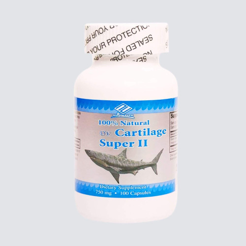Cartílago de Tiiburón Super II 750mg 100 Cápsulas