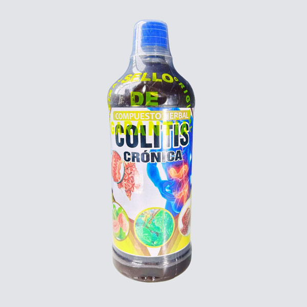 Pro Naturals Compuesto Herbal COLITIS Cronica 100% Natural Tonic Drink Juice 33 Oz (1LT)