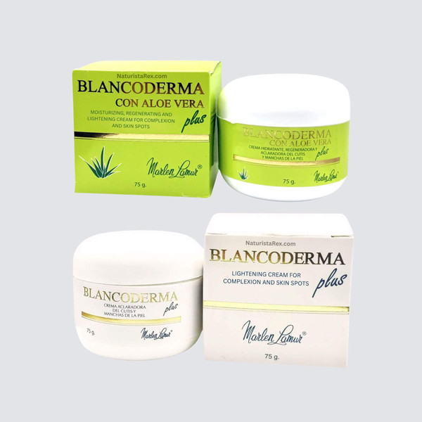 Combo Pack 1 Blancoderma Plus Aloe Vera & 1 Blancoderma Plus 75G each bottle