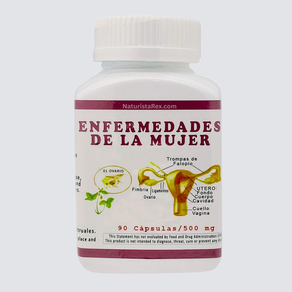 Natural Vitamin Enfermedades de la Mujer 90 Capsules (500 mg)