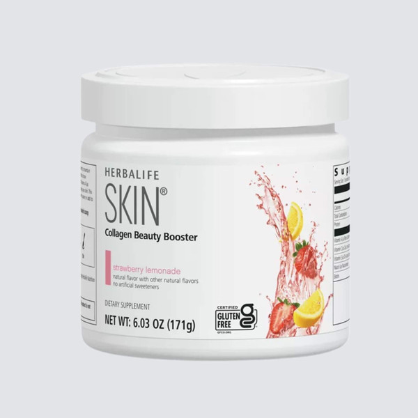 Herbalife SKIN® Collagen Beauty Booster (Strawberry-Lemonade) 6.03 OZ (171G)