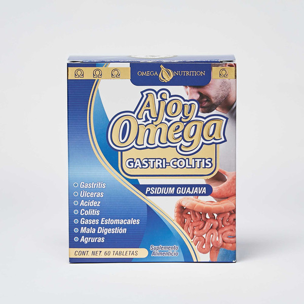 Ajo y Omega Gastri Colitis 60 Tabs