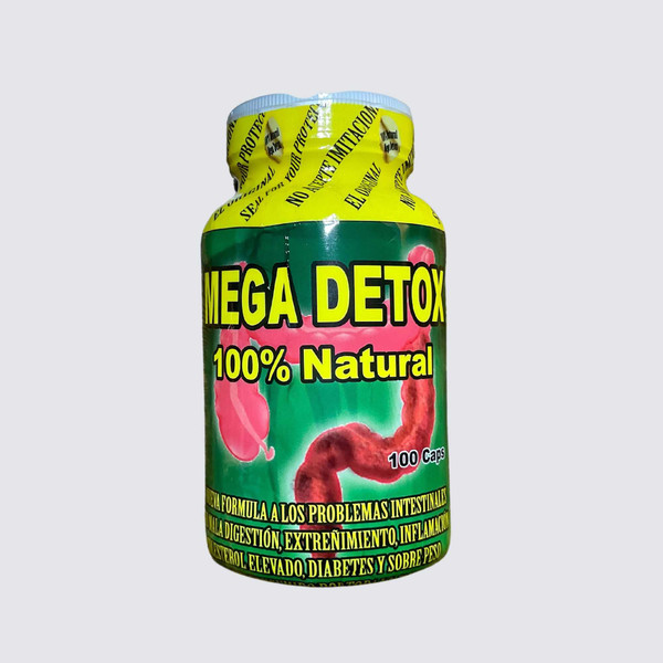 Mega Detox 100% Natural 100 Caps