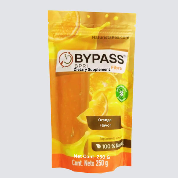 ByPass BPRI Fibra Naranja Orange Flavor Powder 250g Bag