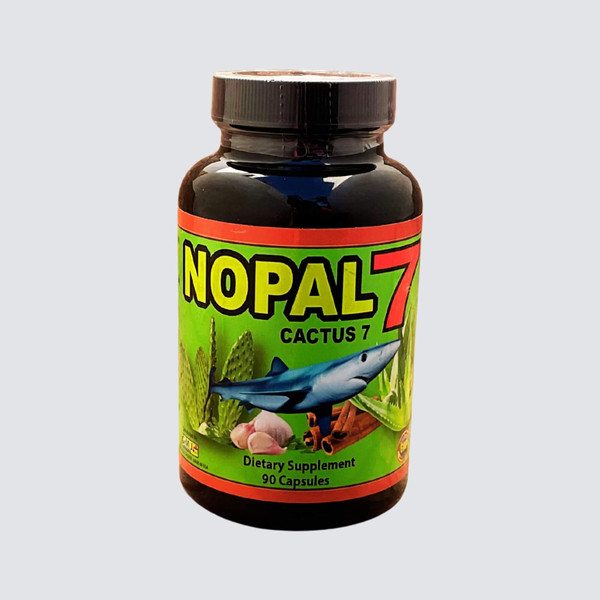 GMJ Natural Products Cactus 7(Nopal 7) 90 Caps Dietary Supplement