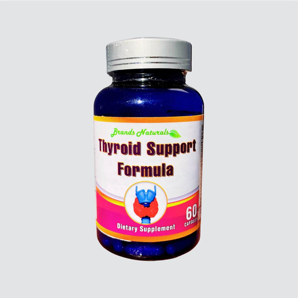 Brands Naturals Thyroid Support Formula Dietary Supplement 60 Capsules