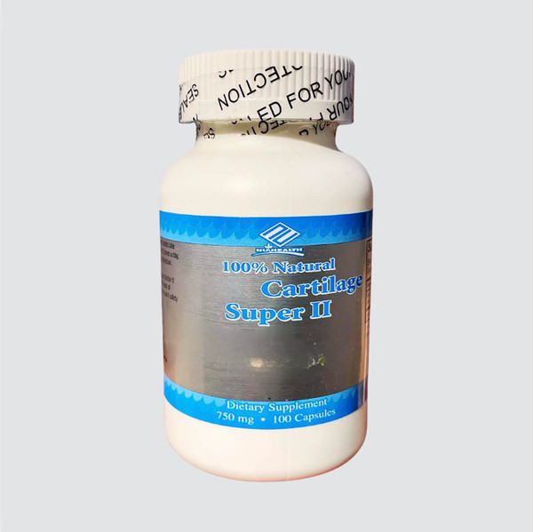 Nu-Health 100% Natural Cartílago Super II 100 Caps of 750mg