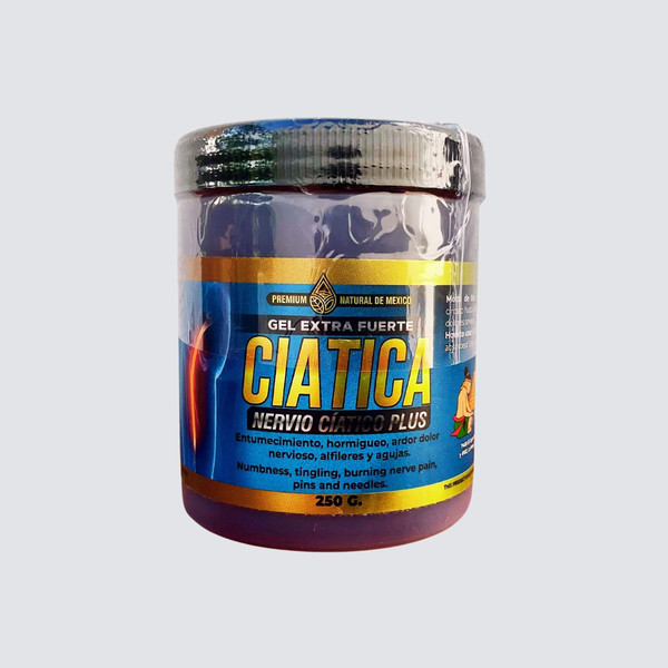 Tierra Naturaleza Gel Extra Fuerte CIATICA Nervio Ciático Plus 250g 8.8oz Balm