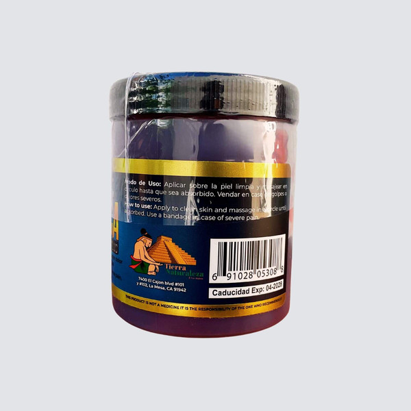 Tierra Naturaleza Gel Extra Fuerte CIATICA Nervio Ciático Plus 250g 8.8oz Balm