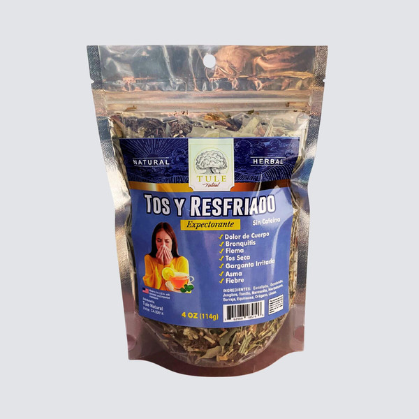 Tule Natural Organic Cough and Cold Expectorant Loose Leaf Tea 4 oz