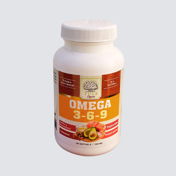 Tule Organic Omega 3-6-9 | 100 Softgels (1800 mg per serving)