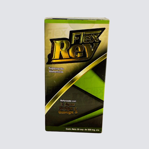 La Fuerza Verde Flex rey | Dietary Supplement | 30 Capsules (500 mg.)