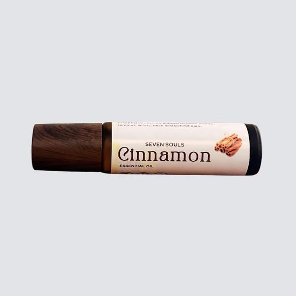 Seven Souls Cinnamon Essential Oil Roller 10 ml (0.5 oz.)
