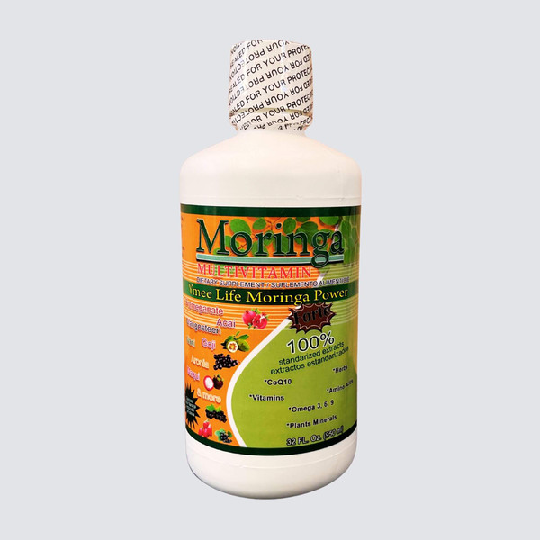 Moringa Multivitamin | Ymee Life Moringa Power Liquid Dietary Supplement 32 oz