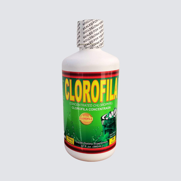 GMJ Concentrated Chlorophyll Liquid Dietary Supplement (Clorofila concentrada) 32oz (960mL)