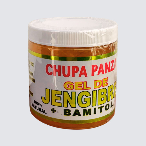 Chupa Panza Ginger Gel + Bamitol (Gel de Jengibre + Bamitol) 100% Natural 8.8oz (250grs)