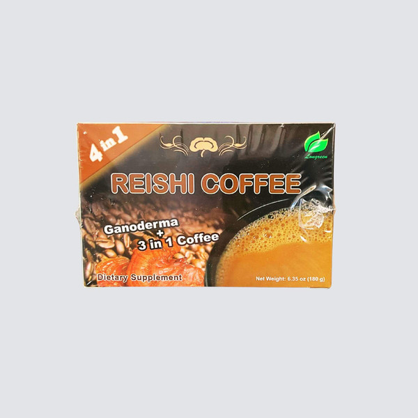 Longreen Reishi Coffee Ganoderma + 3 en 1 | 10 Sobres/Sachets