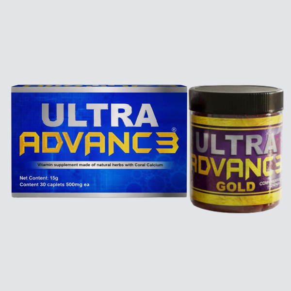 Ultra Advanc3 Blue 30 Capsules + 4.2oz (120grs) Balm Combo Pack