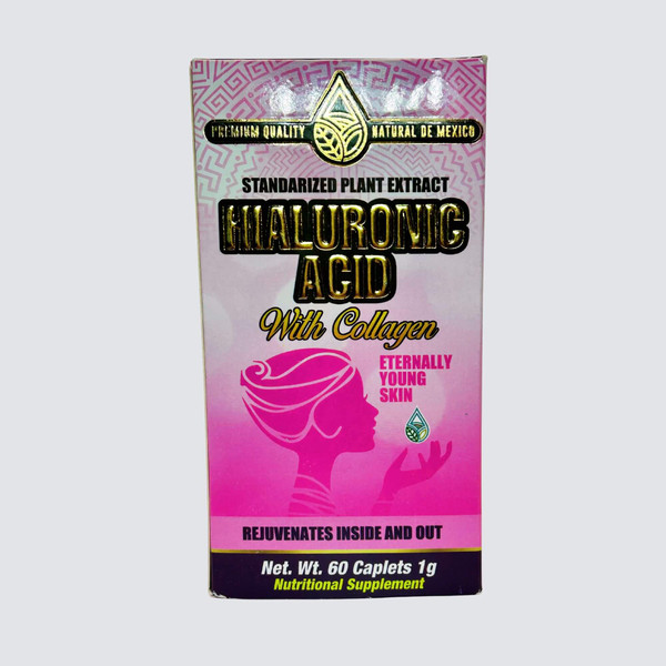 Hyaluronic Acid with Collagen & B-Complex 60 Caplets